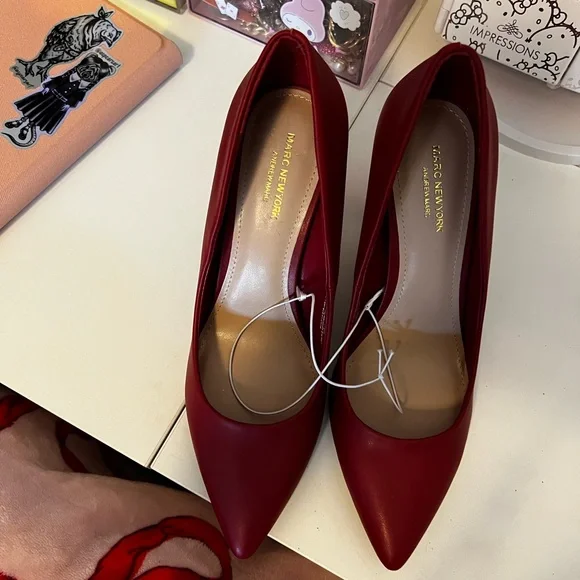 Marc New York Red Women's Heels - Picture 3 of 3